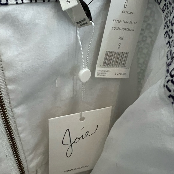 NWT Joie romper with front and back pockets. Bone structure in front. - Picture 7 of 11